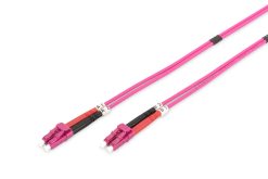 FO patch cord, duplex, LC to LC