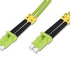 FO patch cord, duplex, LC to LC