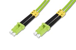 FO patch cord, duplex, LC to LC