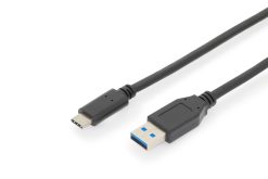 USB Type-C connection cable, type C to A