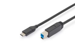 USB Type-C connection cable, type C to B