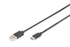 USB Type-C connection cable, type C to A