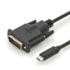 USB Type-C adapter cable, Type-C to DVI