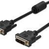 DVI connection cable, DVI(18+1), 2x ferrit