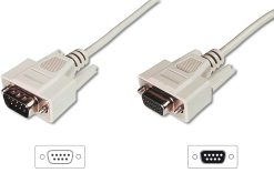 Datatransfer extension cable, D-Sub9