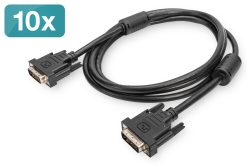 DVI connection cable, DVI(24+1), 2x ferrit