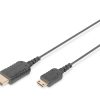 HDMI High Speed con. cable, type C - A, HighFlex
