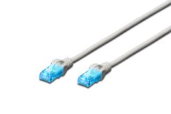 CAT 5e U-UTP patch cord, Cu, PVC