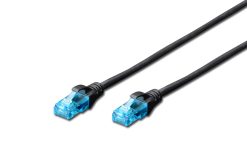 CAT 5e U-UTP patch cord, PVC