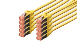 CAT 6 S-FTP patch cord, Cu, LSZH