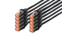 CAT 6 S-FTP patch cord, Cu, LSZH