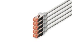 CAT 6 S-FTP patch cord, Cu, LSZH