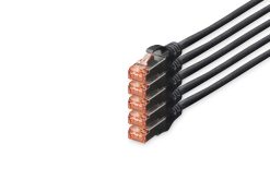 CAT 6 S-FTP patch cord, Cu, LSZH