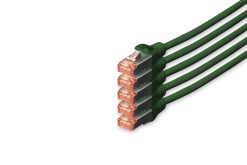 CAT 6 S-FTP patch cord, Cu, LSZH