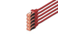 CAT 6 S-FTP patch cord, Cu, LSZH