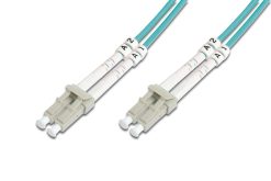 FO patch cord, duplex, LC to LC