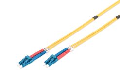 FO patch cord, duplex, LC to LC