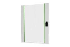 Glass front door for 16U wall mounting c. Unique