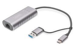 USB3.0/USB C 3.1 to 2.5G Ethernet Adapter