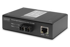 Industrial Gigabit Ethernet Media Converter, MM