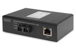 Industrial Gigabit Ethernet Media Converter, SM