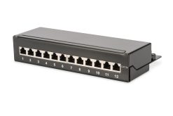 Desktop CAT 6A  Patch Panel, shielded