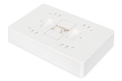 Micro Fiber Enclosure, 12x Fibers, splice tray