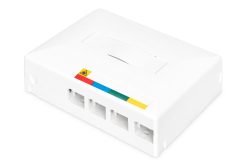 FTTX enclosure, empty for 4x SC SX,LC DX