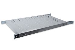 1U fixed shelf for 1000 mm depth racks