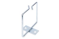 Cable management ring, steel, 80 x 80 mm