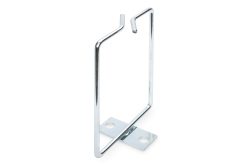 Cable management ring, steel, 80 x 120 mm