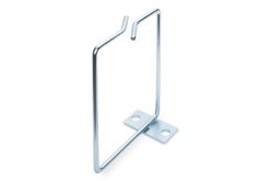 Cable management ring, steel, 80 x 120 mm