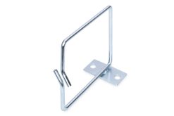 Cable management ring, steel, 80 x 80 mm