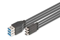 USB Type-C charger/Data cable set, type C - A