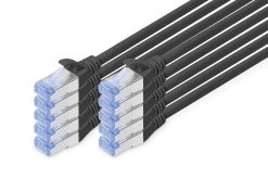 CAT 5e SF-UTP patch cord, Cu, PVC