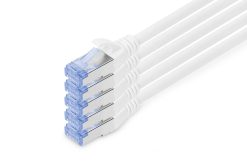CAT 5e SF-UTP patch cord, Cu, PVC