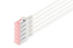 CAT 6 U-UTP slim patch cord, Cu, LSZH