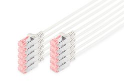 CAT 6 U-FTP slim patch cord, Cu, LSZH