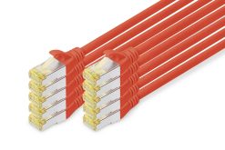 CAT 6A S-FTP patch cord, Cu, LSZH