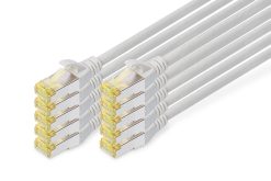 CAT 6A S-FTP patch cord,  Cu, LSZH