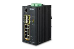 PLANET Industrial L2+, 8 x 10/100/1000T PoE