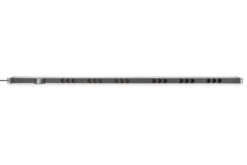 Alternative view of Meervoudige wandcontactdoos met aluminium profiel en geïntegreerde stroomonderbreker, 18-voudige wandcontactdoos met aardingscontact