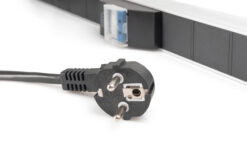 Meervoudige wandcontactdoos met aluminium profiel en geïntegreerde stroomonderbreker, 18-voudige wandcontactdoos met aardingscontact - Afbeelding 3