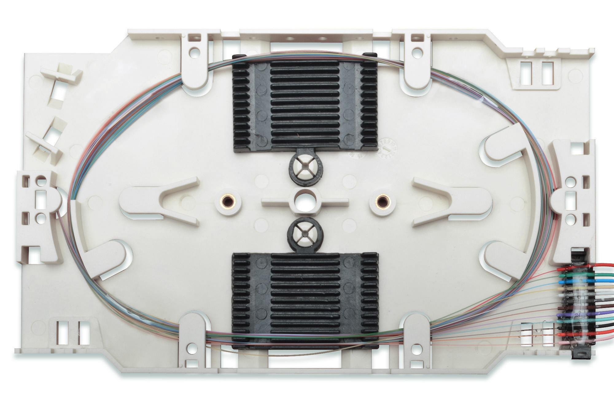 Splittercassette met 12 pigtails, voorgemonteerd, LC, OM4 - Afbeelding 2
