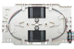 Alternative view of Splittercassette met 12 pigtails, voorgemonteerd, LC (APC), OS2