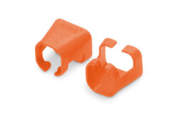 Alternative view of Color clips for Patch cable - Orange