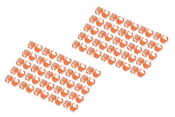 Color clips for Patch cable - Orange