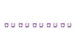 Color clips for Patch cable - Violet - Afbeelding 3