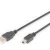 USB-A - Mini-B-aansluitkabel, 1,8 m