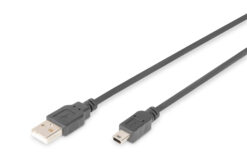 USB-A - Mini-B-aansluitkabel, 1,8 m